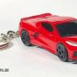 í ¼í¾í ¼í¾RARE KEYCHAIN RED CHEVY CORVETTE C8 CHEVROLET CUSTOM Ltd. Ed. GREAT GIFTí ¼í¾í ¼í¾