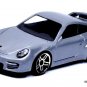 VERY RARE KEYCHAIN SILVER PORSCHE 911 GT2 CUSTOM Ltd Ed.GREAT GIFT