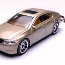 ������ RARE KEY CHAIN GOLD LEXUS GS430 LUXURY SEDAN CUSTOM Ltd EDITION GREAT GIFT ������