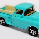 ������������HTF KEYCHAIN 55/56/57 TURQUOISE GMC STEPSIDE "BLUE CHIP" 3100 GREAT GIFT������������