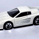 ������RARE KEYCHAIN WHITE FERRARI TESTAROSSA MIAMI VICE DON JOHNSON GREAT GIFT������