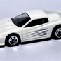 RARE KEYCHAIN WHITE FERRARI TESTAROSSA MIAMI VICE DON JOHNSON GREAT GIFT