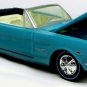 í ¼í¾í ¼í¾RARE CUSTOM KEYCHAIN BLUE 64½/65/66 FORD MUSTANG⢠CONVERTIBLE GREAT GIFTí ¼í¾í ¼í¾