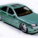 ������������RARE KEYCHAIN GREEN MERCEDES S CLASS 500/55 AMG CUSTOM Ltd Ed GREAT GIFT������������