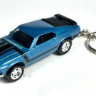 ������HTF KEYCHAIN 69/70 BLUE FORD MUSTANG BOSS 302 FASTBACK CUSTOM Ltd GREAT GIFT������