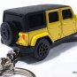 í ¼í¾í ¼í½ í ¼í·ºí ¼í·¸ RARE KEYCHAIN YELLOW BLACK JEEP WRANGLER CUSTOM Ltd Ed.í ½í²GREAT GIFí ½