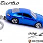 í ¼í¾í ¼í¶RARE KEYCHAIN BLUE PORSCHE 911 TURBO S/4S 996 GT2/GT3 Ltd Ed.í ½í²NICE GIFTí ½í²í ¼í¾