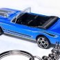 í ¼í¾í ¼í¾RARE CUSTOM KEYCHAIN 64½/65/66 BLUE FORD MUSTANG⢠CONVERTIBLE GREAT GIFTí ¼í¾í ¼í¾