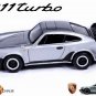 ULTRA RARE KEYCHAIN SILVER PORSCHE 911 CARRERA TURBO TEA TRAY GREAT GIFT