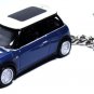 í ¼í¾RARE KEYCHAIN BLUE WHITE TOP & SUNROOF BMW MINI COOPER CUSTOM Ltd GREAT GIFTí ¼í¾