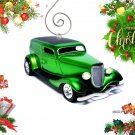 ������������RARE CHRISTMAS ORNAMENT GREEN GRINCH FORD CUSTOM CHOPPED TOP™ GREAT GIFT������������