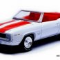 í ¼í¾í ¼í¾í ¼í¾â¤ï¸í ¼í¶ KEYCHAIN 67~68 WHITE CHEVY CAMARO SS CONVERTIBLE â¤ï¸GREAT GIFTâ¤