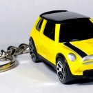 ������ RARE KEYCHAIN YELLOW & BLACK BMW MINI COOPER CUSTOM Ltd EDITION GREAT GIFT������