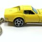 í ¼í¾í ¼í¾RARE KEYCHAIN 68/69/70/71 YELLOW CHEVY CORVETTE C3 CUSTOM Ltd GREAT GIFTí ¼í¾í ¼í¾