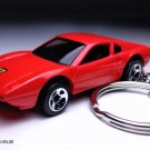 RARE GREAT GIFT KEY CHAIN RED FERRARI 308 BERLINETTA GTB CUSTOM Ltd EURO HW ������������