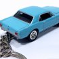 í ¼í¾í ¼í¾í ¼í¾VERY RARE KEYCHAIN 1964½ 65/66 BLUE MUSTANG í ¼í¶ CUSTOM í ½í²GREAT GIFTí ½í²