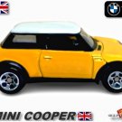 ������������������ RARE KEY CHAIN YELLOW NEW MINI COOPER BMW CUSTOM Ltd. Ed.������GREAT GIFT������