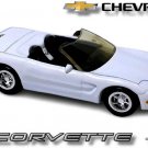 ������������ HTF RARE KEYCHAIN 98~05 WHITE CHEVY CORVETTE C5 CONVERTIBLE������GREAT GIFT������������