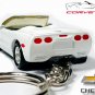 í ¼í¾í ¼í¶ HTF RARE KEYCHAIN 98~05 WHITE CHEVY CORVETTE C5 CONVERTIBLEí ½í²GREAT GIFTí ½í²í ¼í¾