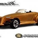 ������������ ������ NICE RARE KEYCHAIN GOLD PLYMOUTH PROWLER CUSTOM Ltd Ed. ������GREAT GIFT������