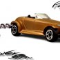 í ¼í¾í ½íº¦ í ¼í¶ NICE RARE KEYCHAIN GOLD PLYMOUTH PROWLER CUSTOM Ltd Ed. í ½í²GREAT GIFTí ½í²