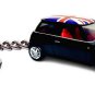 í ¼í¾í ¼í¶ RARE KEY CHAIN BLACK UK FLAG NEW MINI COOPER CUSTOM Ltd Ed.í ½í²GREAT GIFTí ½í²í ¼í¾