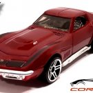 ������������ RARE KEYCHAIN BURGUNDY RED CHEVY CORVETTE C3 CUSTOM Ltd Ed.������NICE GIFT������������