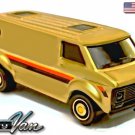 ������������������RARE KEY CHAIN RING GOLD CHEVY HIPPIE VAN G10/G20 Ltd Ed.������NICE GIFT���������