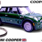 ������������������ ������ RARE KEY CHAIN UK GREEN BMW NEW MINI COOPER S Ltd. Ed.������GREAT GIFT���