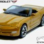 HTF KEYCHAIN 1997~2005 GOLD CHEVY CORVETTE C5 CONVERTIBLE NICE GIFT
