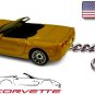 í ¼í¾í ½íº¦í ¼í¶ HTF KEYCHAIN 1997~2005 GOLD CHEVY CORVETTE C5 CONVERTIBLE í ½í²NICE GIFTí ½í²