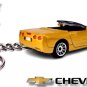 í ¼í¾í ½íº¦í ¼í¶ HTF KEYCHAIN 1997~2005 GOLD CHEVY CORVETTE C5 CONVERTIBLE í ½í²NICE GIFTí ½í²