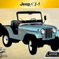 HTF TRADING CARD GREEN JEEP CJ-5 (AMC/KAISER) 0|||||0 GREAT GIFT