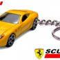 í ¼í¾í ½íº¦í ¼í¶ VERY RARE KEYCHAIN YELLOW FERRARI 599 GTB CUSTOM Ltd Ed. í ½í²GREAT GIFTí ½í²