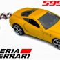 í ¼í¾í ½íº¦í ¼í¶ VERY RARE KEYCHAIN YELLOW FERRARI 599 GTB CUSTOM Ltd Ed. í ½í²GREAT GIFTí ½í²