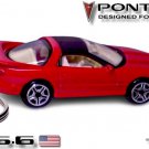 ������������������ ULTRA RARE KEYCHAIN 1992/2002 RED PONTIAC TRANS AM FIREBIRD T-TOP WS6������������