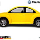 ������������������ ������ RARE KEYCHAIN YELLOW VW NEW BEETLE ������GREAT GIFT������ ���������������