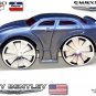 KEYCHAIN GRAY SILVER CHRYSLER 300C CARICATURE BABY BENTEY GREAT GIFT