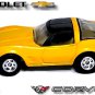í ¼í¾í ½íº¦í ¼í¶ RARE KEY CHAIN 1980~82 YELLOW CHEVY CORVETTE C3 T-TOPS L82í ½í²NICE GIFTí ½í²