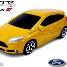 ������������������ ������ VERY RARE KEYCHAIN YELLOW FORD FOCUS ST CUSTOM Ltd Ed.������GREAT GIFT���