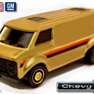 ������������������ RARE KEY CHAIN RING GOLD CHEVY HIPPIE VAN G10/G20 Ltd Ed ������GREAT GIFT������
