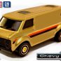 í ¼í¾í ½íº¦í ¼í¶ RARE KEY CHAIN RING GOLD CHEVY HIPPIE VAN G10/G20 Ltd Ed í ½í²GREAT GIFTí ½í²