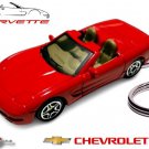 ������������������ RARE KEYCHAIN 1998~2005 RED CHEVY CORVETTE C5 CONVERTIBLE������GREAT GIFT������