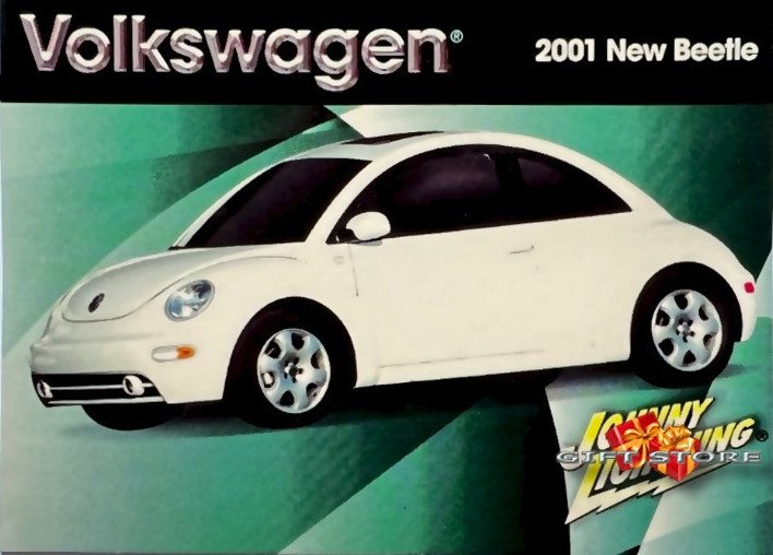 &iacute;&nbsp;&frac14;&iacute;&frac34;�&iacute;&nbsp;&frac12;&iacute;&ordm;&brvbar;&iacute;&nbsp;&frac14;&iacute;&frac14;� &iacute;&nbsp;&frac14;&iacute;&para;� RARE TRADING CARD 2001 WHITE VW NEW BEETLE VOLKSWAGEN &iacute;&nbsp;&frac12;&iacute;&sup2;�GREAT GIFT&iacute;&nbsp;&frac12;