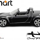 ������ ������������������ RARE KEYCHAIN TRIPLE BLACK SMART ROADSTER CUSTOM Ltd Ed.������GREAT GIFT