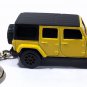 í ¼í¾í ¼í½í ¼í·ºí ¼í·¸ RARE KEYCHAIN YELLOW BLACK JEEP WRANGLER CUSTOM Ltd Ed. í ½í²GREAT GIFí ½