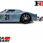 í ¼í¾í ½íº¦í ¼í¶ RARE KEYCHAIN BLUE FERRARI 250 LE MANS í ¼í¿ CUSTOM EURO HW í ½í²GREAT GIFTí ½