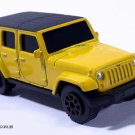������������ ������������ RARE KEYCHAIN YELLOW BLACK JEEP WRANGLER CUSTOM Ltd Ed.������GREAT GIF���