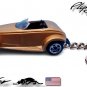í ¼í¾í ¼í¾ í ¼í¾í ½íº¦í ¼í¶ RARE KEYCHAIN GOLD PLYMOUTH PROWLER CUSTOM Ltd Ed. í ½í²GREAT GIFT