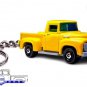 í ¼í¾í ½íº¦í ¼í¶ HTF KEYCHAIN 1956 YELLOW FORD F100 PICKUP CUSTOM Ltd Ed .í ½í²GREAT GIFTí ½í²